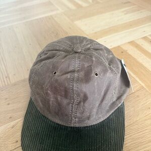 Huckberry Brown and Green Men's Cap